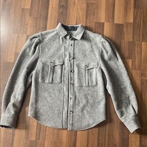 Isabel Marant gray wool shirt/jacket